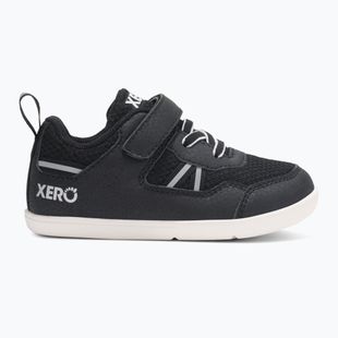 Detské barefoot topánky Xero Shoes Prio black/white