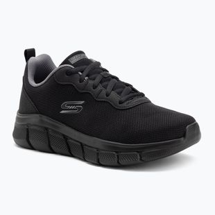 Pánske topánky Skechers Bobs Sport B Flex Icy Edge black