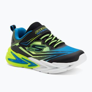 Detské topánky SKECHERS Flex-Glow Ultra black/blue/lime