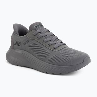 Pánske topánky SKECHERS Bobs Squad Chaos Solid Step gray