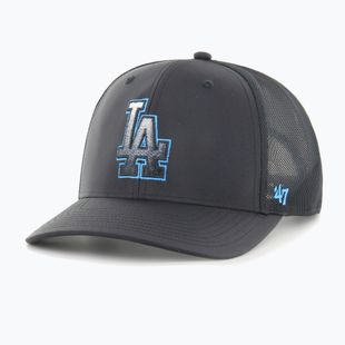 47 Značka Los Angeles Dodgers Volcanic Trucker baseballová čiapka čierna