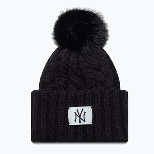 Dámska zimná čiapka  New Era Cable Wide New York Yankees black