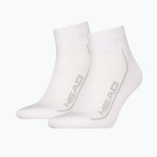 Ponožky HEAD Tennis 2P Performance Quarter 2 pairs white