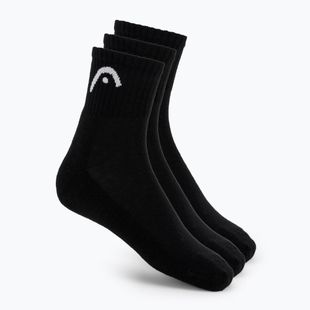 Ponožky HEAD Tennis 3P Club Short Crew 3 pairs black