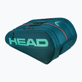 Taška na padel HEAD Tour Padel Bag L 40 l green/orange