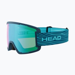 Lyžiarske okuliare HEAD Contex green/petrol