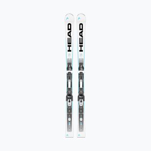 Zjazdové lyže + viazanie HEAD WC Rebels e-SL RP EVO 14 + Freeflex 14 GW white/black