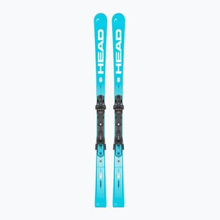 Zjazdové lyže + viazanie HEAD WC Rebels e-SL Pro RP WCR 14 + Protector+ FF 14 GW blue/white