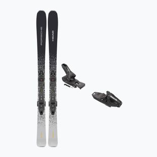 Zjazdové lyže + viazanie HEAD Porsche 8 Series SW BB-PR + Protector Evo PR 13 GW black/grey