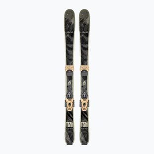 Detské zjazdové lyže + viazanie HEAD Kore Team SW + Attack LYT 11 GW black/beige