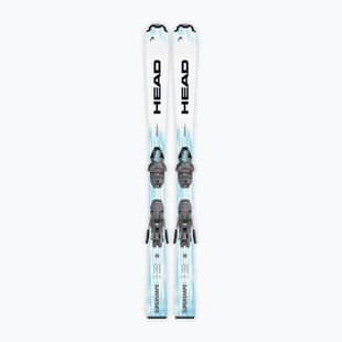Detské zjazdové lyže + viazanie HEAD Supershape JRS + Jrs 7.5 GW CA white/blue