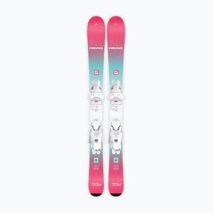 Detské zjazdové lyže + viazanie HEAD Joy Easy JRS + Jrs 4.5 GW CA mint/pink