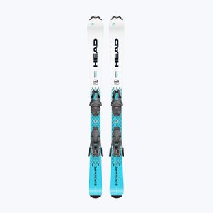 Detské zjazdové lyže + viazanie HEAD Supershape Team Easy JRS + Jrs 4.5 GW CA blue/white