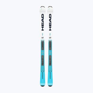 Detské zjazdové lyže + viazanie HEAD Supershape Team Easy JRS + Jrs 7.5 GW CA blue/white