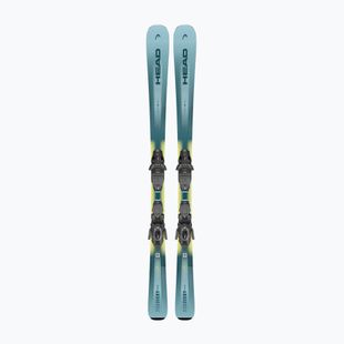 Zjazdové lyže + viazanie HEAD Discovery 74 Sport AM BB-PR + Protector Evo PR 11 GW blue/yellow