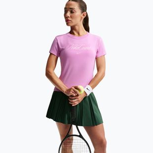 Dámske tenisové tričko Nike Court Heritage light magenta/pink foam