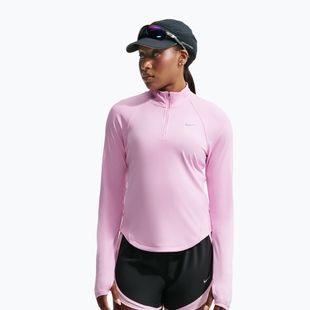 Dámska bežecká mikina Nike Tempo Dri-Fit 1/4 Zip pink rise