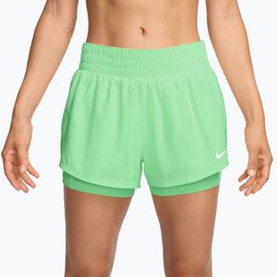 Dámske tréningové šortky Nike One cucumber calm/white