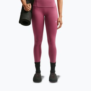 Dámske legíny Nike One pink smoke/white