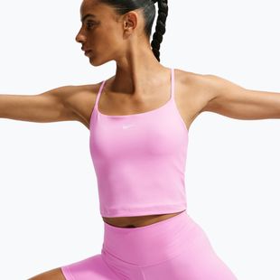 Dámske tréningové tričko Nike One pink rise