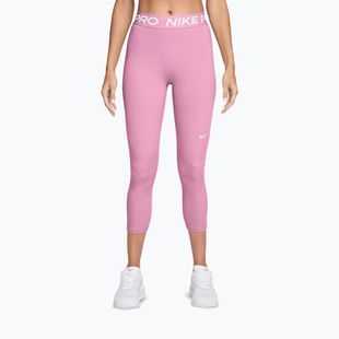 Dámske legíny Nike Pro pink rise/white