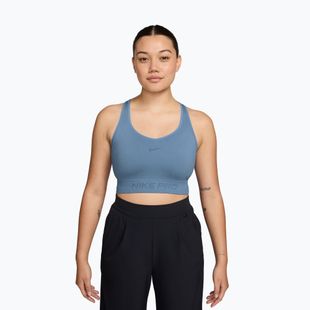 Dámske tréningové tričko Nike Pro Seamless work blue