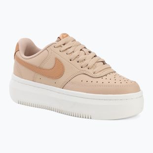 Dámske topánky Nike Court Vision Alta shimmer/sail/light cognac