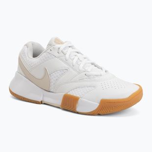 Pánske tenisové topánky Nike Court Lite 4 White/Summit White/Linen/Light Orewood Brown
