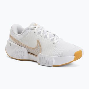 Dámske tenisové topánky Nike GP Challenge Pro white/summit white/linen/light orewood brown