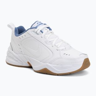 Pánske tréningové topánky Nike Air Monarch IV white/indigo storm/gum light brown/white