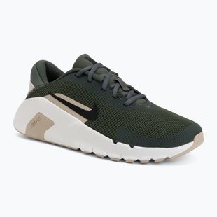 Pánske tréningové topánky Nike Flex Train camo green/summit white/cream Ii/black