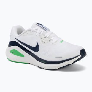 Pánske bežecké topánky Nike Structure 26 white/green spark/midnight navy