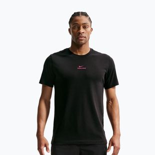 Pánske tréningové tričko Nike Pro black/hyper pink
