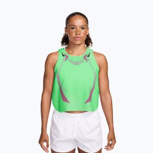 Pánske bežecké tričko Nike AeroSwift illusion green/black/black