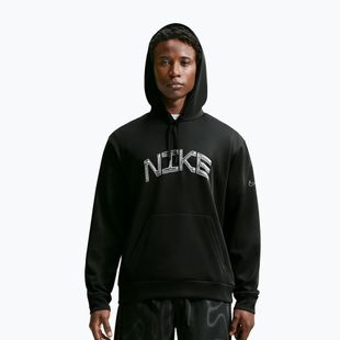 Pánska tréningová mikina Nike Dri-FIT UV Pullover Hoodie black/white