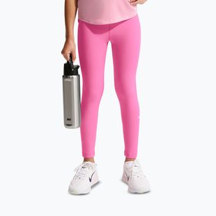 Detské legíny Nike One playful pink/white