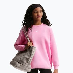 Detská mikina Nike Sportswear Studio pink rise/white