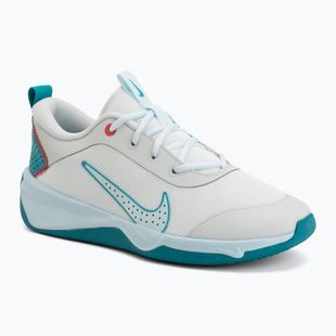Detské topánky Nike Omni Multi-Court off white/energy/glacier blue