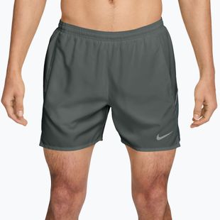 Pánske šortky Nike Miler Dri-Fit Brief Lined 5" camo green/mineral slate