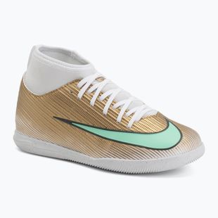 Detské kopačky Nike Jr. Mercurial Superfly 11 Club "Kylian Mbappé" metallic gold/green glow