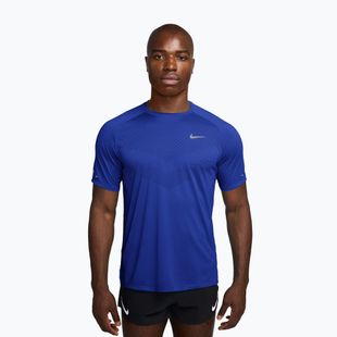 Pánske bežecké tričko Nike Stride hyper royal