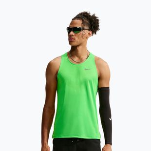 Pánske bežecké tričko Nike Stride green spark
