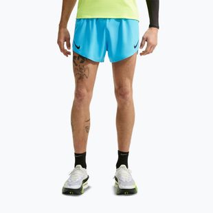 Pánske bežecké šortky Nike AeroSwift light current blue/black