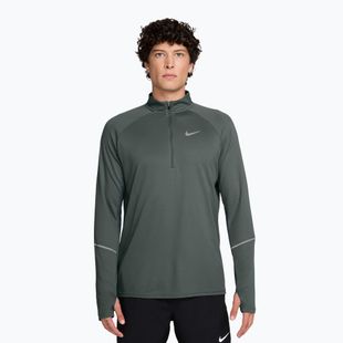 Pánska bežecká mikina Nike Miler Dri-Fit UV 1/2 Zip camo green