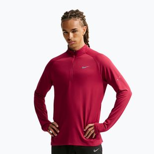 Pánska bežecká mikina Nike Stride 1/4 Zip Dri-Fit tough red