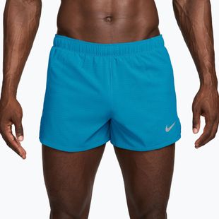 Pánske bežecké šortky Nike Fast light current blue/black