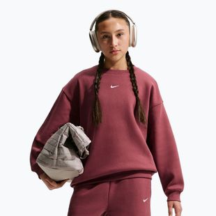 Detská mikina Nike Sportswear Studio pink smoke/white