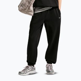 Detské nohavice Nike Sportswear Studio Fleece black/white