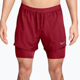 Pánske bežecké šortky Nike Stride tough red