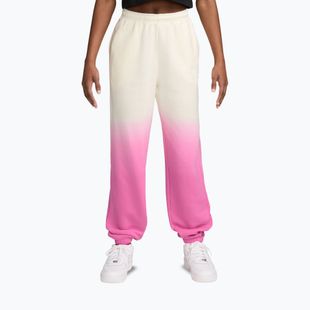 Detské nohavice Nike Sportswear Studio sail/playful pink